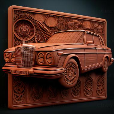 3D модель Mercedes Benz 300SEL 63 (STL)